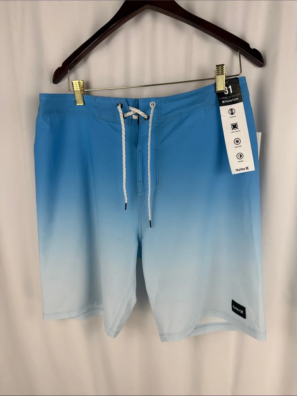 Hurley Blue Ombre Phantom Board Shorts